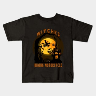 Halloween Witches scary T-Shirt for men and women Kids T-Shirt